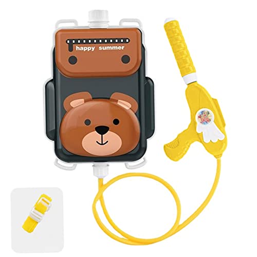Wasser -Squirter für Kinder Wasser Rucksack Pistole Spritzenspielzeug mit 1300 ml Panzer für Kinder Sommer Beach Pool Bär, Strandspielzeug, Strandspielzeug Wasser -Squirter für Kinder Wasser Rucksack Pistole Spritzenspielzeug mit 1300 ml Panzer für Kinder Sommer Beach Pool Bär, Strandspielzeug, Strandspielzeug von Pesoncarl