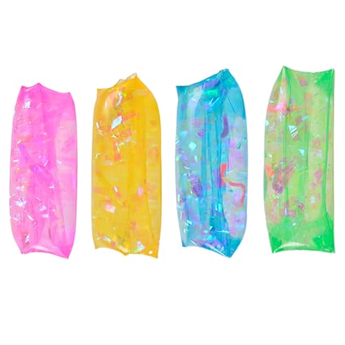 Pesoncarl Wasser Wiggler 4pcs Spannungsabbau Wasser Schlange Spielzeug 4 Farbe TPR Squeeze Spielzeug mit Band im weichen kühlen elastischen 5,1x2,4 -Zoll -Stressspielzeug für Kinder Erwachsene Pesoncarl Wasser Wiggler 4pcs Spannungsabbau Wasser Schlange Spielzeug 4 Farbe TPR Squeeze Spielzeug mit Band im weichen kühlen elastischen 5,1x2,4 -Zoll -Stressspielzeug für Kinder Erwachsene von Pesoncarl