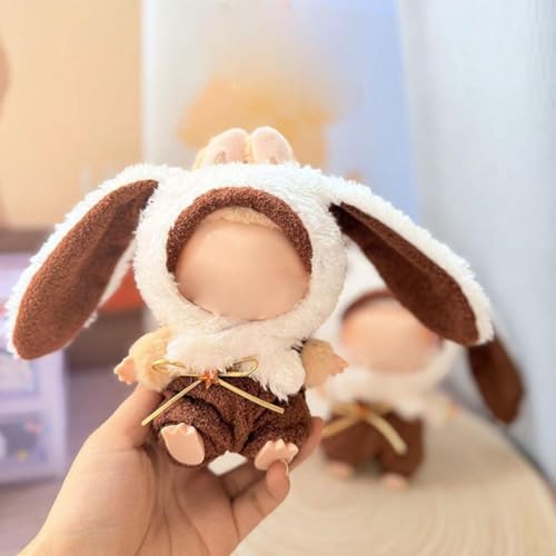Puppenkleidung für 17 cm große Puppe, Kawaii-Puppen-Outfits mit Zubehör für Sammler oder Ausstellung, niedliches exquisites Zubehör für Puppensammlung, Puppenzubehör für Sammler, keine Puppe im Puppenkleidung für 17 cm große Puppe, Kawaii-Puppen-Outfits mit Zubehör für Sammler oder Ausstellung, niedliches exquisites Zubehör für Puppensammlung, Puppenzubehör für Sammler, keine Puppe im von Pessrrtewg