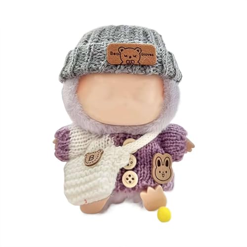 Puppenkleidung für 17 cm große Puppe, niedliches, buntes Outfit, geeignet für 17 cm große Puppe, weiches Ersatzteil, niedliches exquisites Zubehör für Puppensammlung, Puppenzubehör für Sammler, keine Puppenkleidung für 17 cm große Puppe, niedliches, buntes Outfit, geeignet für 17 cm große Puppe, weiches Ersatzteil, niedliches exquisites Zubehör für Puppensammlung, Puppenzubehör für Sammler, keine von Pessrrtewg