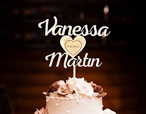 Cake Topper Cake Topper mit Namen Personalisierte Cake Topper Hochzeit Holz Hochzeitstorte mit Namen Datum Topper Jubiläum Dekoration Party Dekoration Wedding Cake Topper Custom Cake Topper Cake Topper mit Namen Personalisierte Cake Topper Hochzeit Holz Hochzeitstorte mit Namen Datum Topper Jubiläum Dekoration Party Dekoration Wedding Cake Topper Custom von Pet-Jos