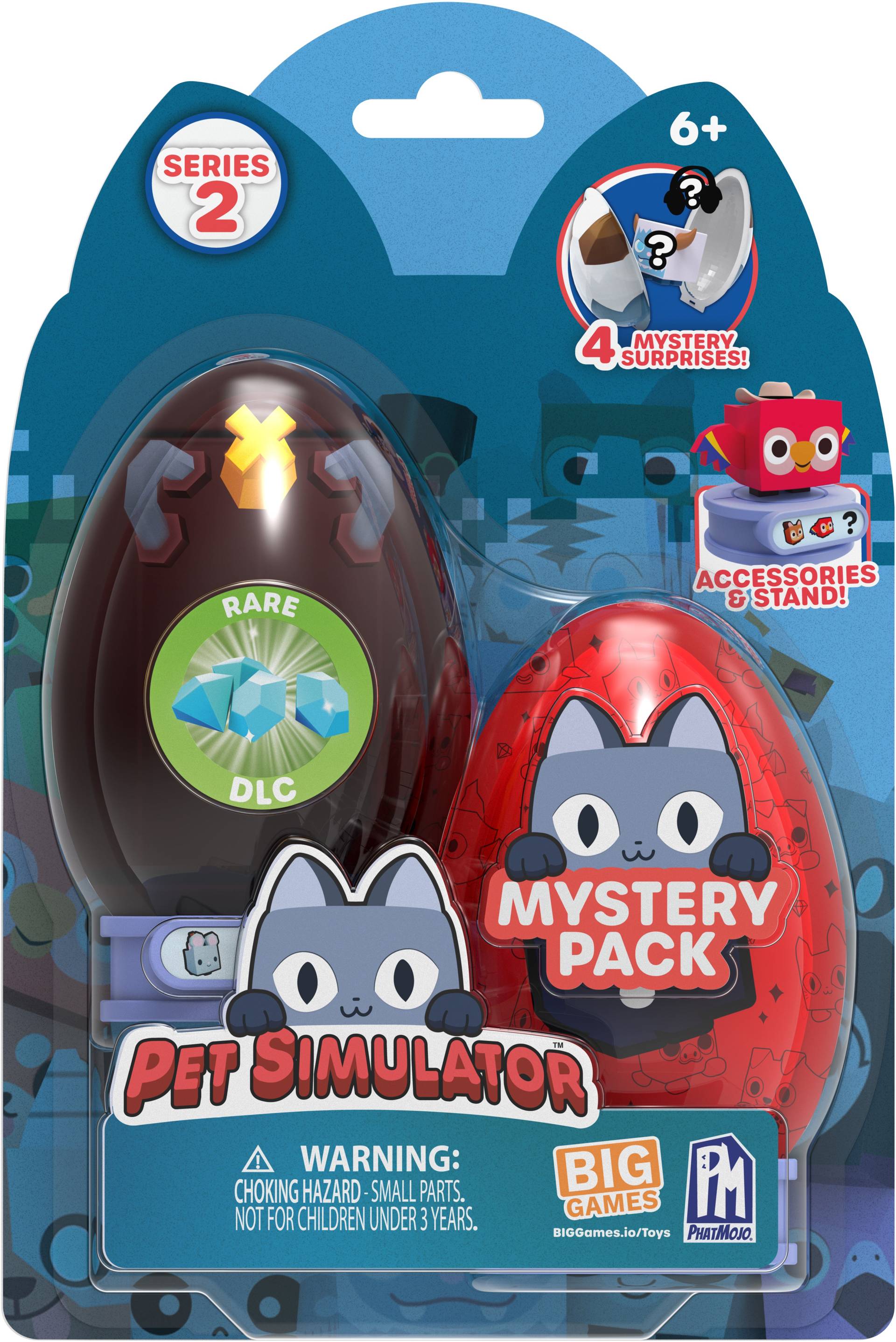 Pet Simulator Core Mystery Pack Figurenset Series 2 2er-Pack Pet Simulator Core Mystery Pack Figurenset Series 2 2er-Pack von Pet Simulator