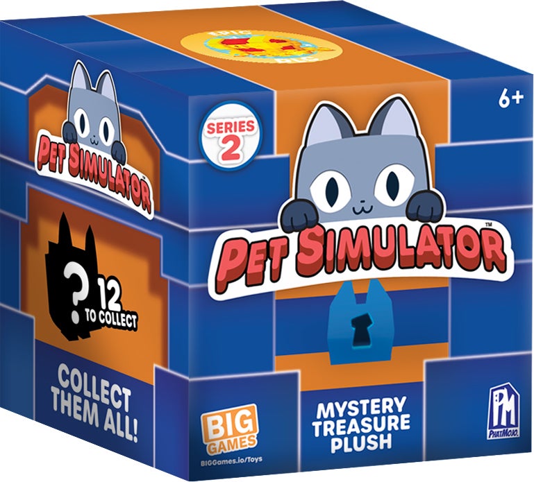 Pet Simulator Mystery Treasure Kuscheltier Series 2 Gemischte Auswahl von Pet Simulator