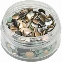 PEBARO 0259-15 - Döschen Nieten in 3 Größen und 4 Farben, matt, Zubehör für Pebaro-Strasskolben von Peter Bausch GmbH & Co. KG