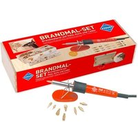 PEBARO 0266 - Brandmalset mit 9 Aufsätzen in Holzbox, Brandmalerei von Peter Bausch GmbH & Co. KG