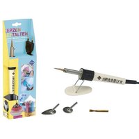 PEBARO 0271 - Kerzenkolben-Set mit 4 Aufsätzen, Kerzen gestalten, Malen mit Wachs von Peter Bausch GmbH & Co. KG