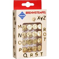 PEBARO 20500 - Brennstempel Buchstaben M-Z und Zeichen, 16-teilig, passend zum Pebaro-Brandmalkolben, Brandmalerei PEBARO 20500 - Brennstempel Buchstaben M-Z und Zeichen, 16-teilig, passend zum Pebaro-Brandmalkolben, Brandmalerei von Peter Bausch GmbH & Co. KG