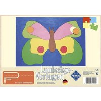 PEBARO 312/1S - Laubsägevorlage Schmetterling, 1 Platte, Größe DIN A4 von Peter Bausch GmbH & Co. KG