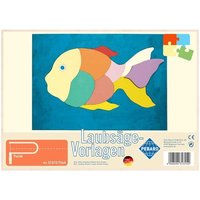 PEBARO 313/1S - Laubsägevorlage Fisch, 1 Platte, Größe DIN A4 von Peter Bausch GmbH & Co. KG