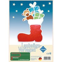 PEBARO 325S - Laubsägevorlage Nikolausstiefel, 1 Platte, Größe DIN A4 von Peter Bausch GmbH & Co. KG