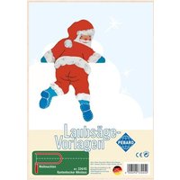 PEBARO 334/4S - Laubsägevorlage Kantenhocker Nikolaus, 1 Platte, Größe DIN A4 von Peter Bausch GmbH & Co. KG