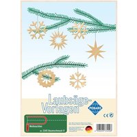 PEBARO 334S - Laubsägevorlage Baumschmuck II Weihnachten, 1 Platte, Größe DIN A4 von Peter Bausch GmbH & Co. KG