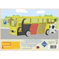 PEBARO 362S - Laubsägevorlage Bus, 1 Platte, Größe DIN A4 von Peter Bausch GmbH & Co. KG
