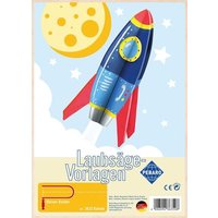PEBARO 363S - Laubsägevorlage Rakete, 1 Platte DIN A4 von Peter Bausch GmbH & Co. KG