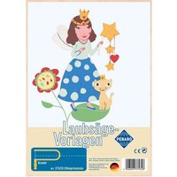 PEBARO 375/3S - Laubsägevorlage Elfenprinzessin, 1 Platte, Größe DIN A4 von Peter Bausch GmbH & Co. KG