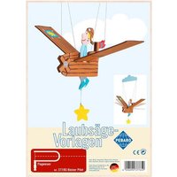 PEBARO 377/6S - Laubsägevorlage Mobile Kleiner Pilot, 2 Platten, Größe DIN A4 PEBARO 377/6S - Laubsägevorlage Mobile Kleiner Pilot, 2 Platten, Größe DIN A4 von Peter Bausch GmbH & Co. KG
