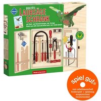 PEBARO 401S - Öko-Laubsägeschrank mit Stahl- und Holzwerkzeugen, 24 Teile von Peter Bausch GmbH & Co. KG