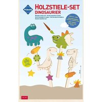 PEBARO 476 - Holzstiele-Set Dinosaurier, 11-teilig, Laser cut Deco-Stecker, Bastelset PEBARO 476 - Holzstiele-Set Dinosaurier, 11-teilig, Laser cut Deco-Stecker, Bastelset von Peter Bausch GmbH & Co. KG