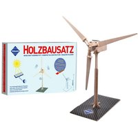PEBARO 834/2 - Solar Holzbausatz Windrad, 22-teilig, Holzkonstruktion mit solarangetriebenem Propeller PEBARO 834/2 - Solar Holzbausatz Windrad, 22-teilig, Holzkonstruktion mit solarangetriebenem Propeller von Peter Bausch GmbH & Co. KG