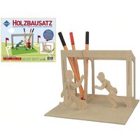 PEBARO 840/4 - Holzbausatz Stiftehalter Fußball, 22-teilig, Holzkonstruktion zum Zusammenstecken PEBARO 840/4 - Holzbausatz Stiftehalter Fußball, 22-teilig, Holzkonstruktion zum Zusammenstecken von Peter Bausch GmbH & Co. KG