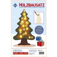 PEBARO 845 - Holzbausatz Tannenbaum, 20 Teile, Holzkonstruktion zum Zusammenstecken von Peter Bausch GmbH & Co. KG