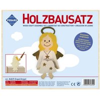 PEBARO 848/5 - Holzbausatz Engel Kantenhocker, 9 Teile, Holzkonstruktion zum Zusammenstecken von Peter Bausch GmbH & Co. KG