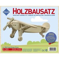 PEBARO 850/9 - Holzbausatz Sportflieger, Flugzeug, 28 Teile, Holzkonstruktion zum Zusammenstecken von Peter Bausch GmbH & Co. KG