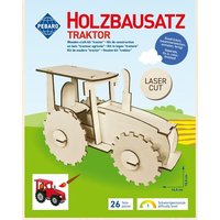PEBARO 851/1L - Holzbausatz Traktor, Laser cut Bastelset von Peter Bausch GmbH & Co. KG