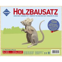 PEBARO 852/3 - Holzbausatz Maus, 25 Teile, Holzkonstruktion zum Zusammenstecken PEBARO 852/3 - Holzbausatz Maus, 25 Teile, Holzkonstruktion zum Zusammenstecken von Peter Bausch GmbH & Co. KG