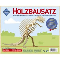PEBARO 856/7 - Holzbausatz Dinosaurier Ouranosaurus, 38 Teile, Holzkonstruktion zum Zusammenstecken von Peter Bausch GmbH & Co. KG
