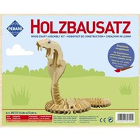 PEBARO 857/2 - Holzbausatz Kobra, 66 Teile, Holzkonstruktion zum Zusammenstecken von Peter Bausch GmbH & Co. KG
