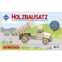 PEBARO 863/3 - Holzbausatz Kipplader, 73 Teile, Holzkonstruktion zum Zusammenstecken PEBARO 863/3 - Holzbausatz Kipplader, 73 Teile, Holzkonstruktion zum Zusammenstecken von Peter Bausch GmbH & Co. KG