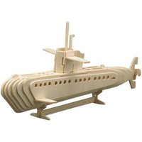 PEBARO 866/3 - Holzbausatz U-Boot, 30 Teile, Holzkonstruktion zum Zusammenstecken PEBARO 866/3 - Holzbausatz U-Boot, 30 Teile, Holzkonstruktion zum Zusammenstecken von Peter Bausch GmbH & Co. KG