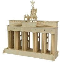 PEBARO 874 - Brandenburger Tor, 141 Teile, Holzkonstruktion zum Zusammenstecken von Peter Bausch GmbH & Co. KG
