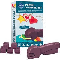 PEBARO PR1 - Prägestempel-Set, 7-teilig, Bastelset von Peter Bausch GmbH & Co. KG