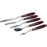 PEBARO SPAT5 - Spachtel-Set, 5-teilig, 170220mm, zum Modellieren von Peter Bausch GmbH & Co. KG