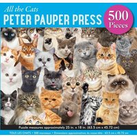 All the Cats 500 Piece Jigsaw Puzzle All the Cats 500 Piece Jigsaw Puzzle von Peter Pauper Press Inc.