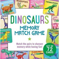 Dinosaurs Memory Match Game (Set of 72 Cards) von Peter Pauper Press Inc.
