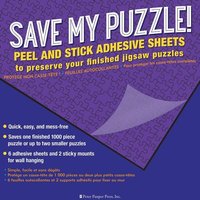 Save My Puzzle! Peel an Stick Adhesive Sheets von Peter Pauper Press Inc.