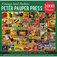 Vintage Seed Packets 1000 Piece Jigsaw Puzzle von Peter Pauper Press