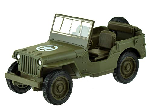 Jeep 1941 Willys MB 4 × 4 Modellauto aus Metall im Maßstab 1:34 von US Army Truck Welly Jeep 1941 Willys MB 4 × 4 Modellauto aus Metall im Maßstab 1:34 von US Army Truck Welly von Peterkin