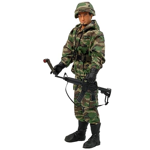 Peterkin 74713 - World Peacekeepers Marine (NBC Specialist) Actionfigur & Zubehör-Figur, Grün von Peterkin