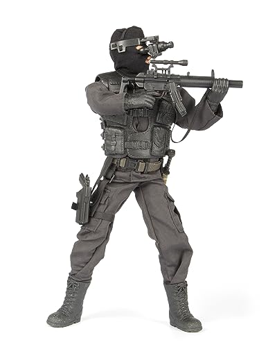 Peterkin 74714 World Peacekeepers Navy Seal Night Ops Action Figure & Accessories Sturmhaube Actionfigur, Schwarz, M Peterkin 74714 World Peacekeepers Navy Seal Night Ops Action Figure & Accessories Sturmhaube Actionfigur, Schwarz, M von Peterkin