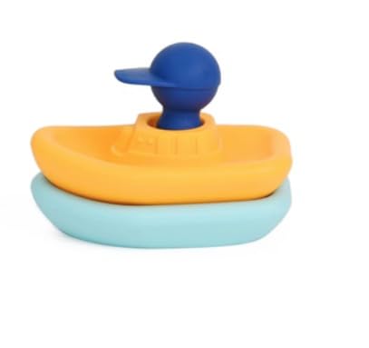 Petikids Gelbe und blaue Schiffe und Kapitän. Petikids Gelbe und blaue Schiffe und Kapitän. von Petikids