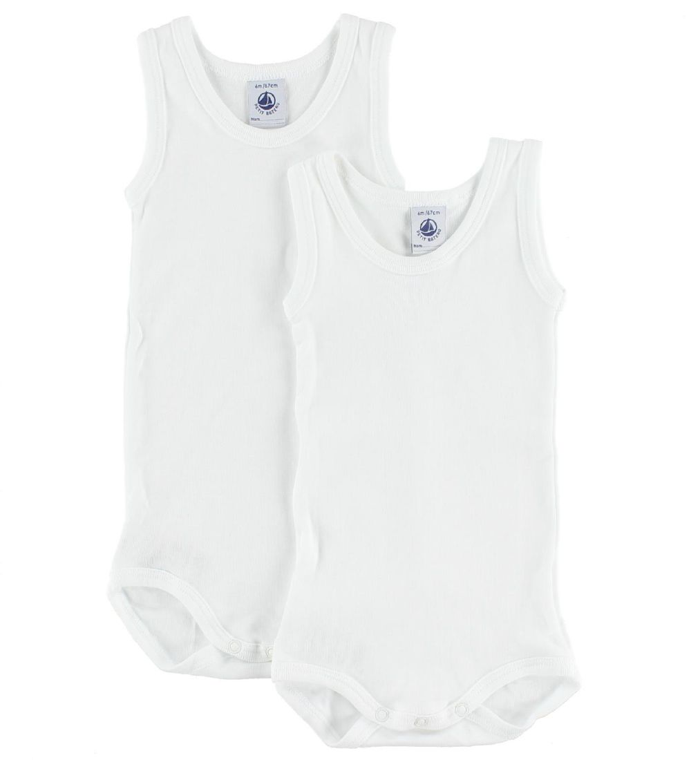Petit Bateau Body - 2er-Pack - ohne Ärmel - Weiß - Petit Bateau - 3 mt - Body ärmellos Petit Bateau Body - 2er-Pack - ohne Ärmel - Weiß - Petit Bateau - 3 mt - Body ärmellos von Petit Bateau