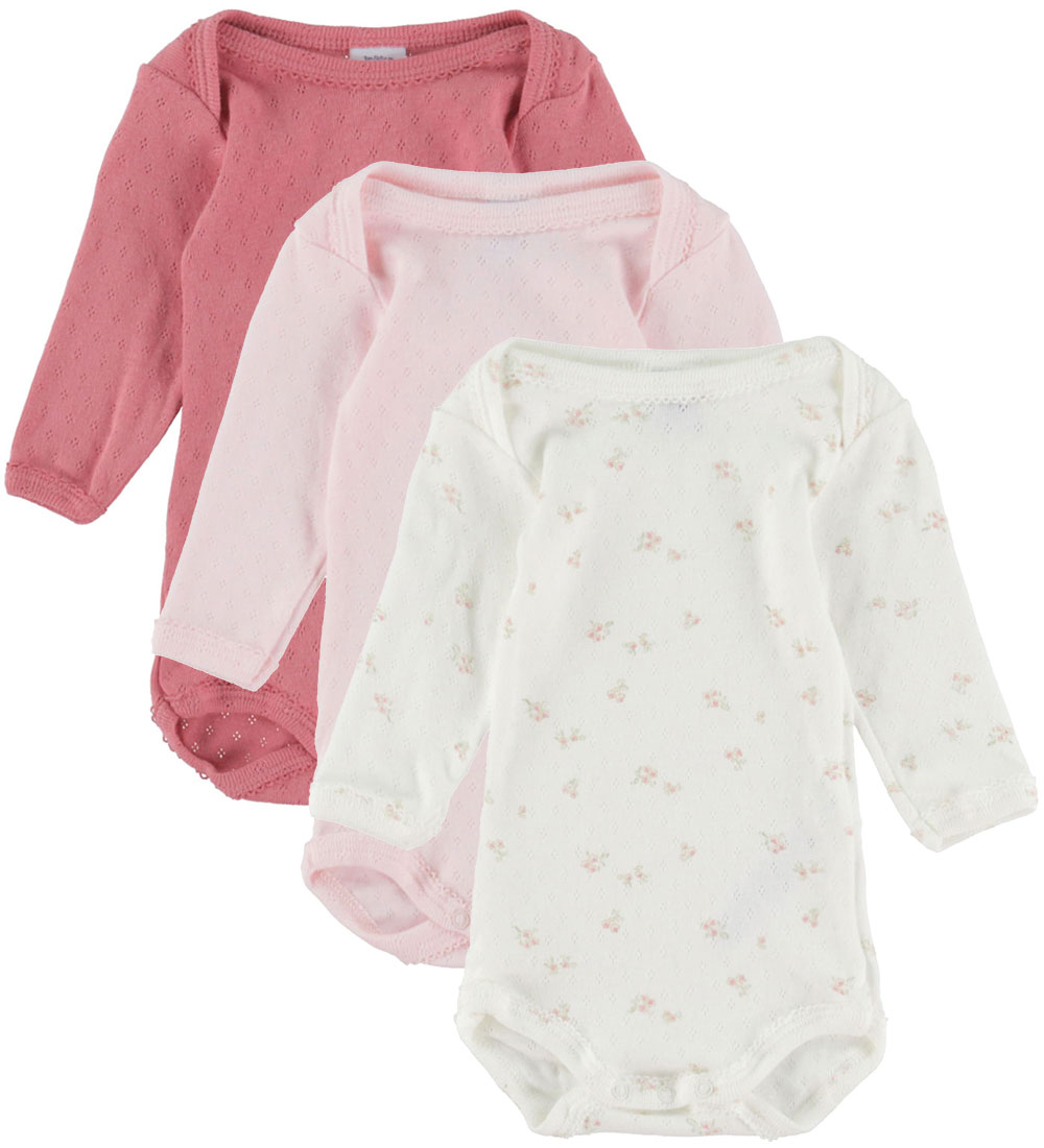 Petit Bateau Body l/ä - 3er-Pack - Variante 1 - Petit Bateau - 24 mt - Body L/Ä von Petit Bateau