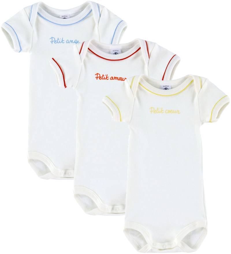 Petit Bateau Bodys k/ä - 3er-Pack - Weiß m. Print - Petit Bateau - 18 mt - Body K/Ä Petit Bateau Bodys k/ä - 3er-Pack - Weiß m. Print - Petit Bateau - 18 mt - Body K/Ä von Petit Bateau