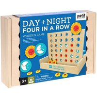 Day and Night Four in a Row Wooden Game von Chronicle Books