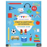First & Last Day of School Sticker Sign von Petit Collage