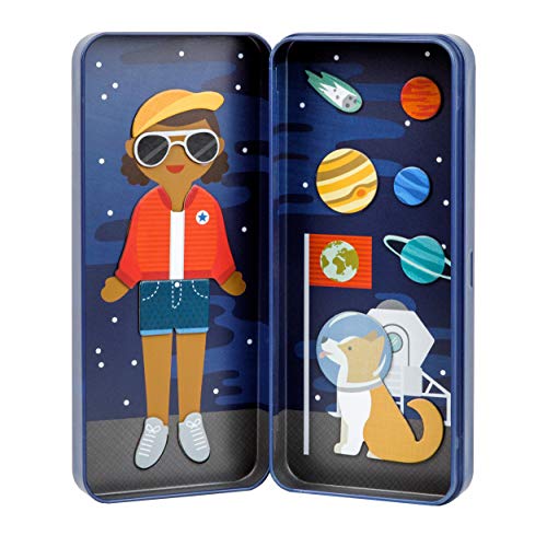 Magnetspiel, Dress up Astronautin, magnetisches Anziehpuppen-Spielset, für Kinder ab 4 Jahren Magnetspiel, Dress up Astronautin, magnetisches Anziehpuppen-Spielset, für Kinder ab 4 Jahren von Petit Collage